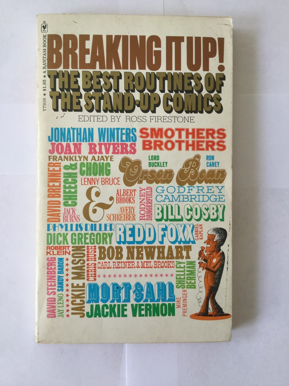 Breaking It Up!: The Best Routines of the Stand-Up Comics – 1975 Paperback GOOD