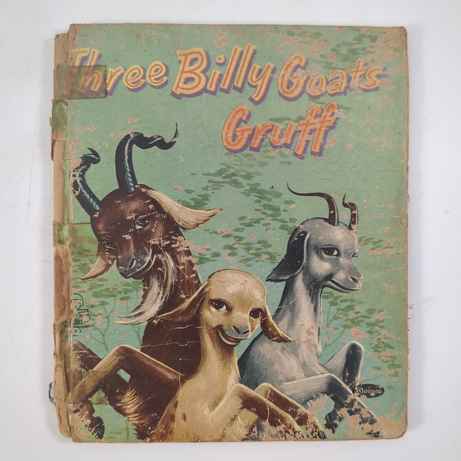 Three Billy Goats Gruff Tell A Tale Hardcover Book Lee J Ames 1954