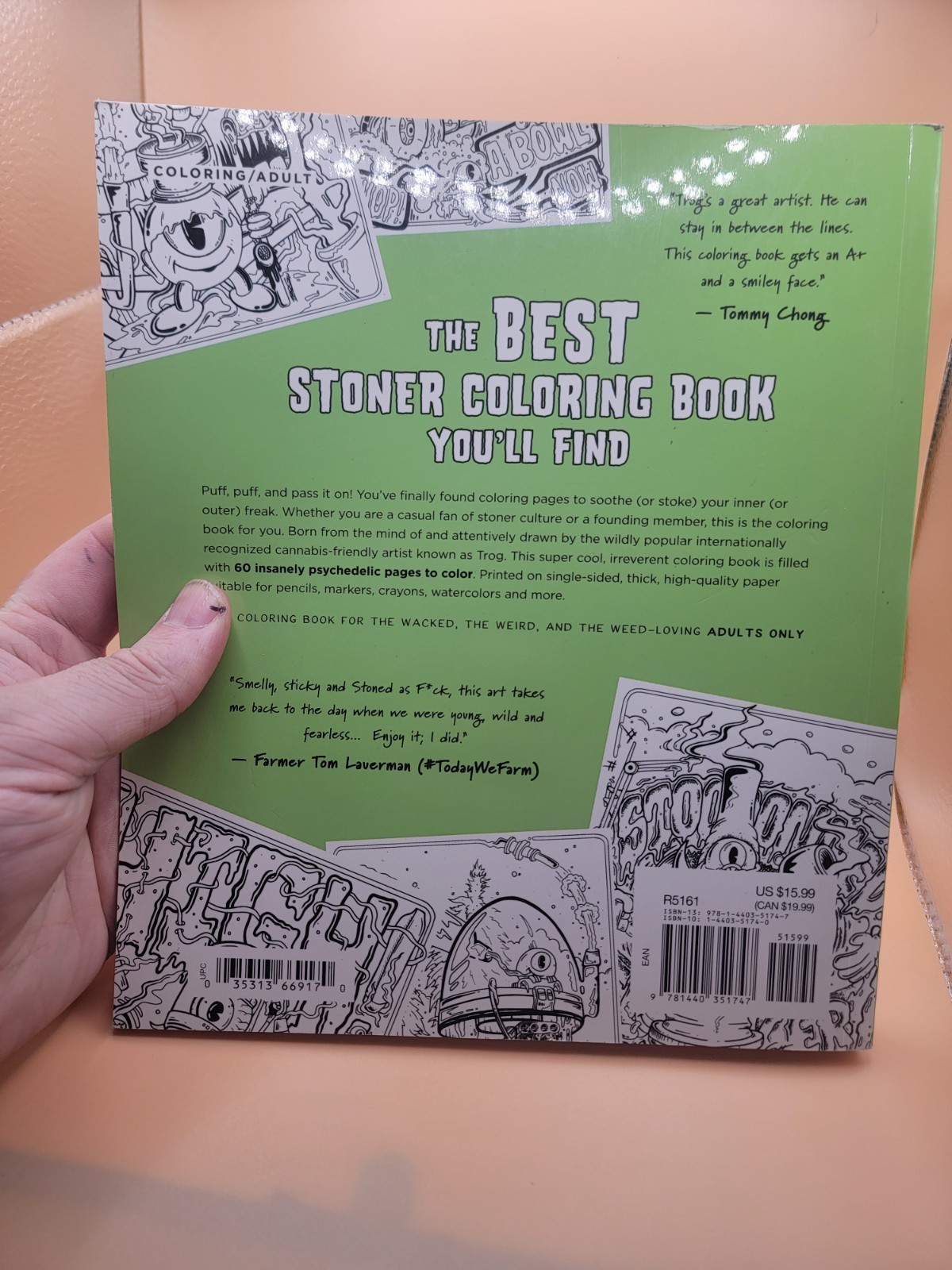 Killer Weed Coloring Book : For Marijuana Lovers, Paperback by Trog, Brand Ne…