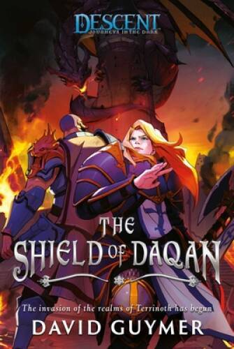 The Shield of Daqan: A Descent: Journeys in the Dark Novel – Paperback – GOOD