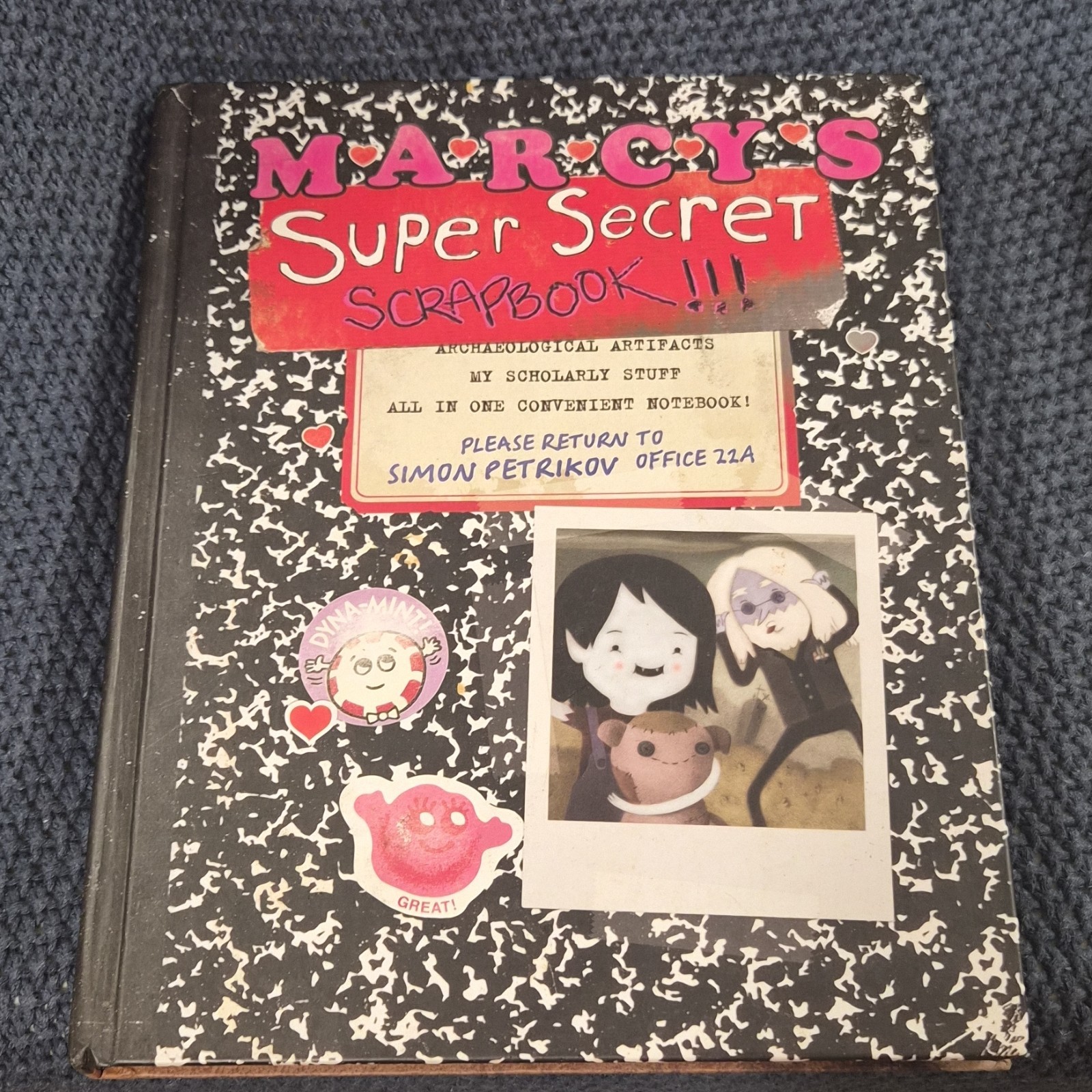 Marcy’s Super Secret Scrapbook!!! / Enchiridion Hardcover Book, English