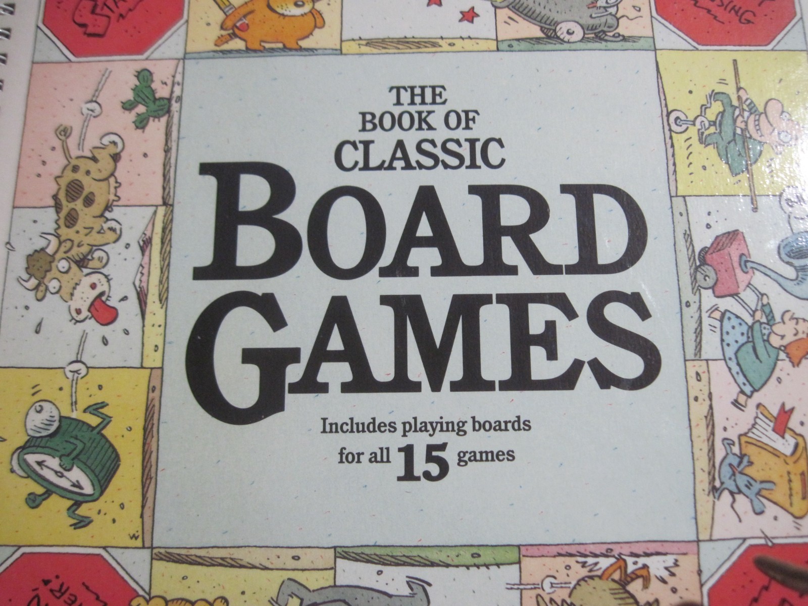 The Book of Classic Board Games with Other (Klutz) – Spiral-bound – GOOD