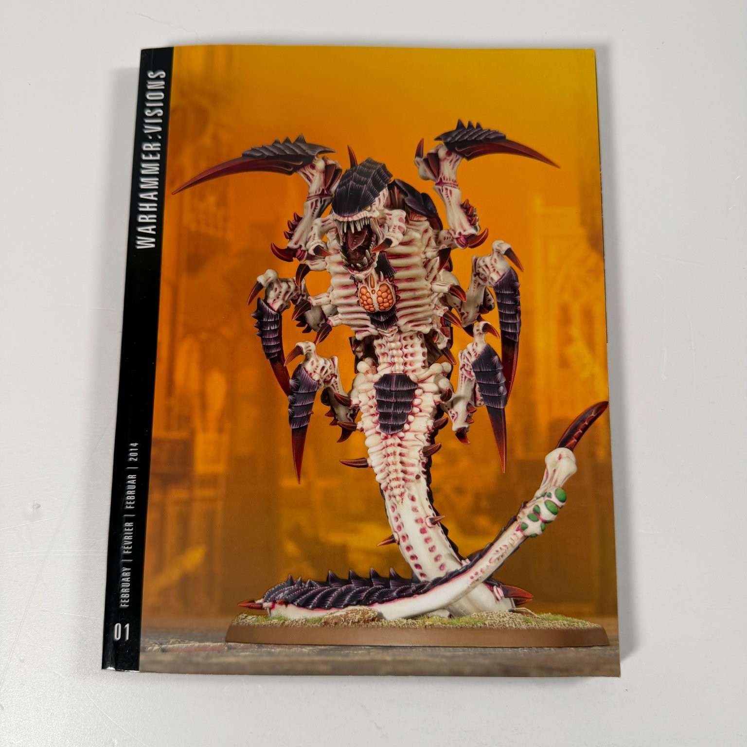 Warhammer: Visions Issue 01 February 2014 Games Workshop Tyranids Magazine