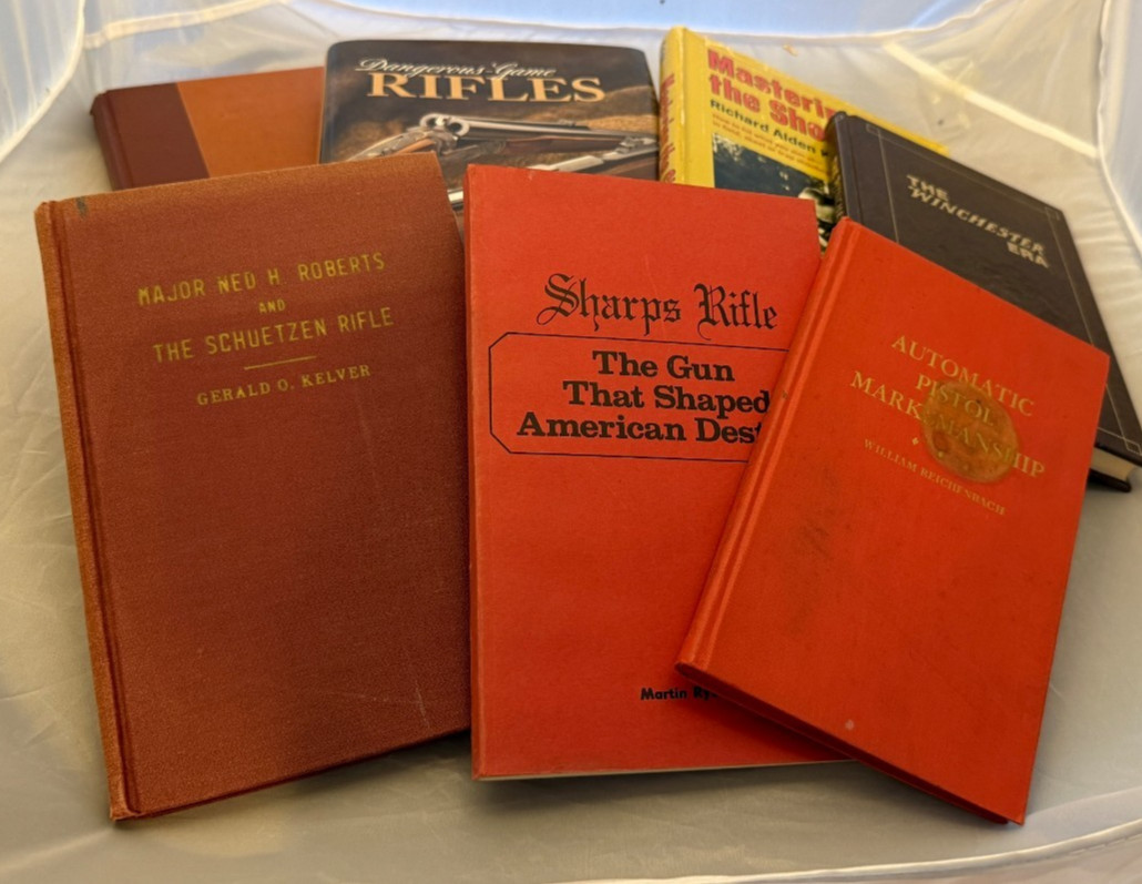 Lot # 8: Gun Books, Kelver, Rywell,Reichenbach, Knight, Madis, Wieland,Barnes