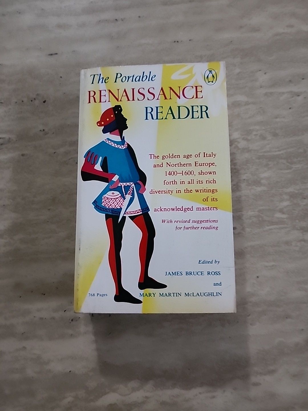 The Portable Renaissance Reader 1960 Viking Press James Bruce Ross Paperback