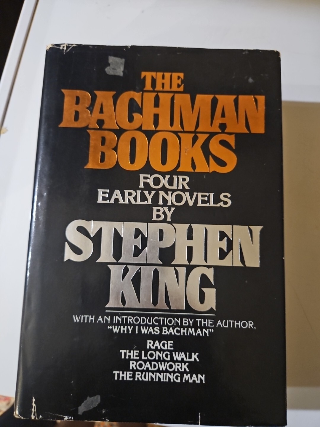 Stephen King THE BACHMAN BOOKS 1st Edition 3rd Printing HCDJ 1985 $19.95 NAL