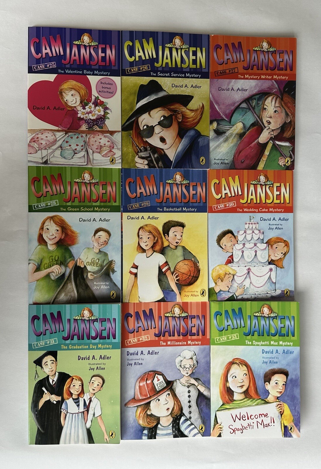 Cam Jansen Children’s Mystery Books Set by David Adler Lot 34