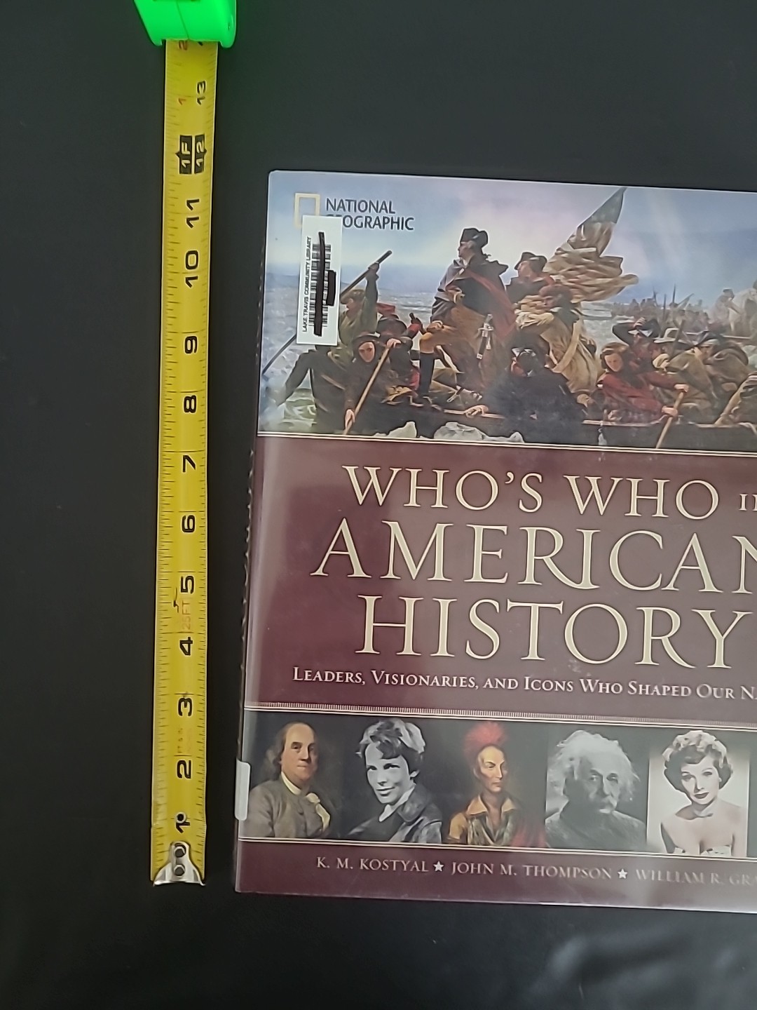 National Geographic Who’s Who In American History Hardcover