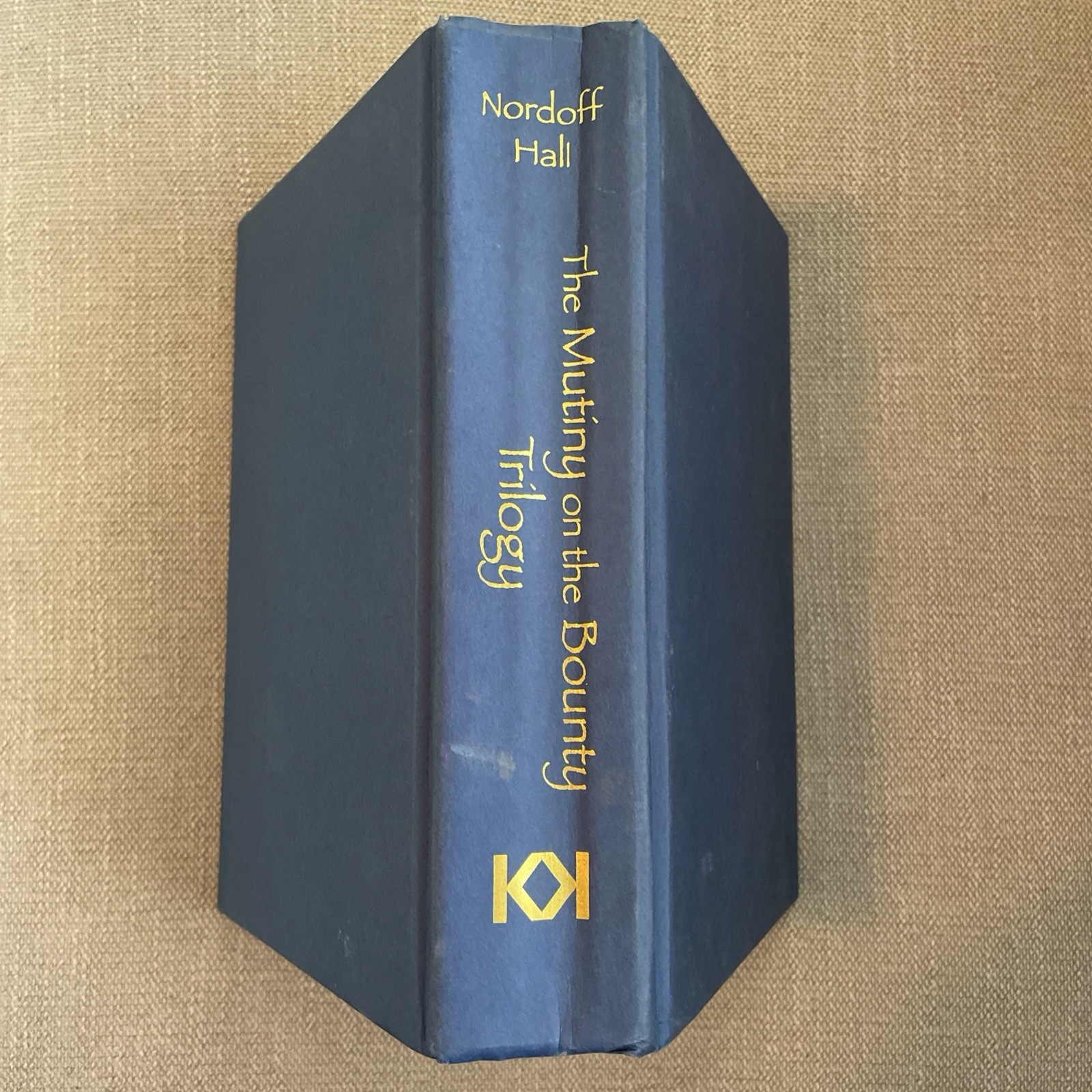 The Mutiny On The Bounty Trilogy By Nordhoff & Hall (1940 Hardcover)