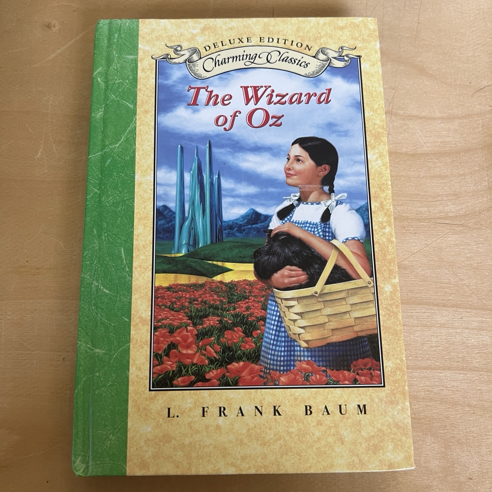 The Wizard of Oz Deluxe Edition Charming Classics Hardcover L Frank Baum Book