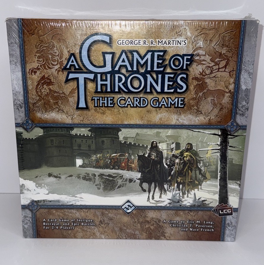George R Martin’s A Game of Thrones – The Card Game Fantasy Flight New Sealed