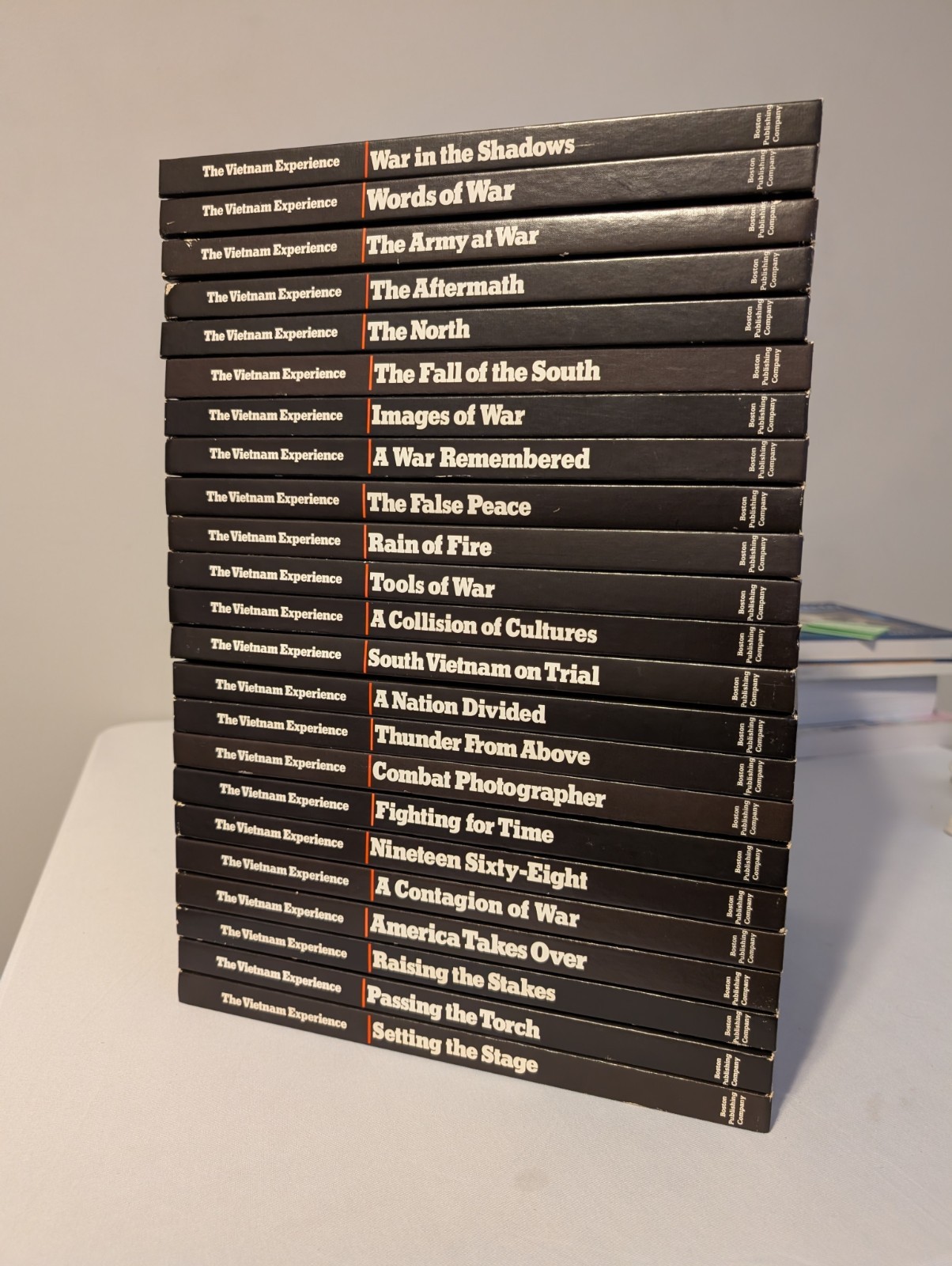 “The Vietnam Experience” Time Life Books Vintage military Book Lot – 23 Volumes
