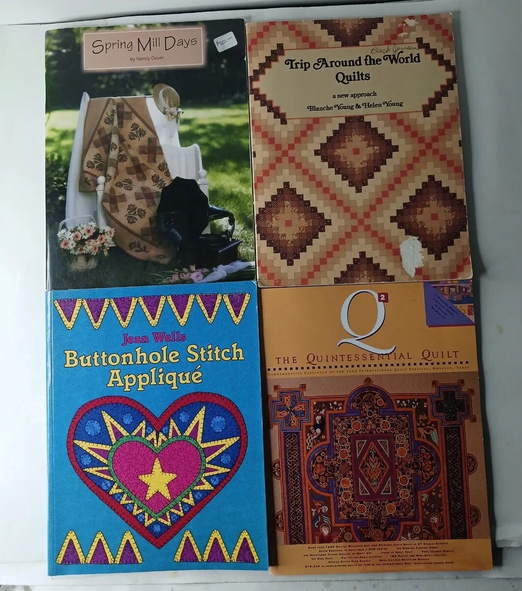 Quilting And Appliqué 4 Book Bundle