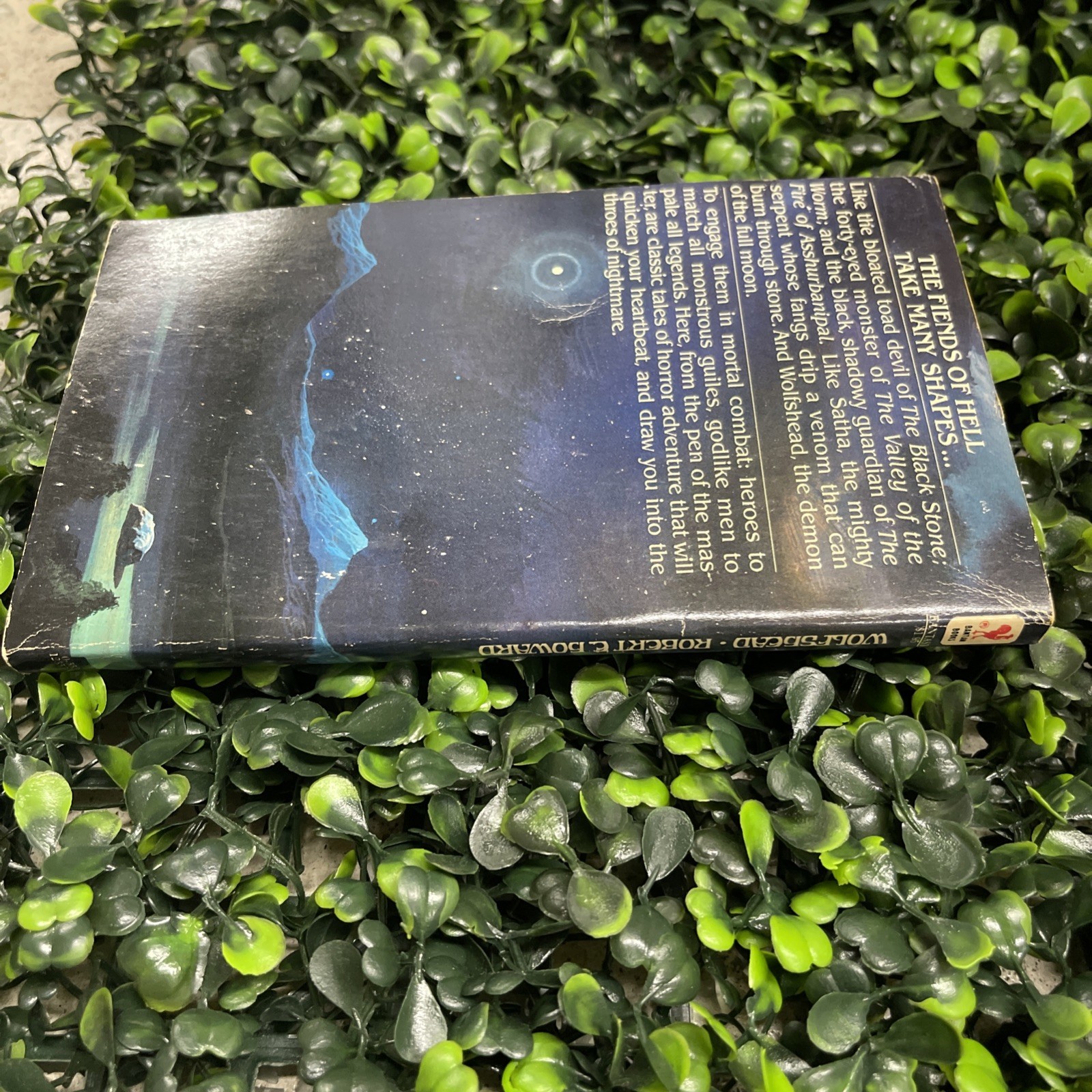 WOLFSHEAD – Robert E. Howard – 1st Print – Bantam Books – Condition: Good 🔥