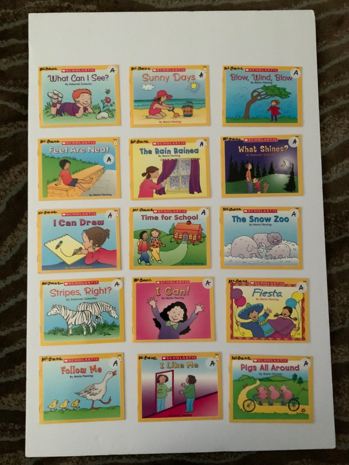 Scholastic Little Leveled Readers lot of 15 level A