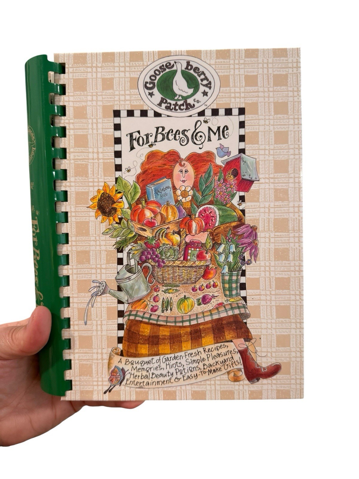 Gooseberry Patch For Bees & Me Spiral Bound Cookbook