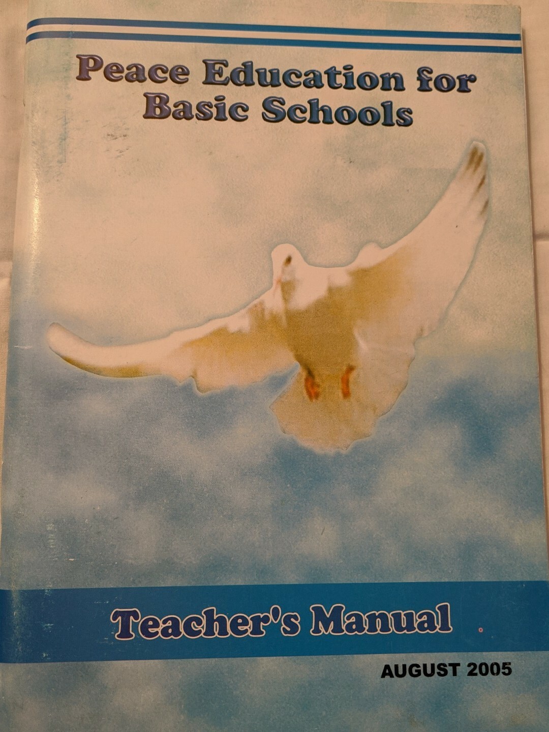 Peace Education For Basic Schools Teacher’s Manual 152 pages Ghana