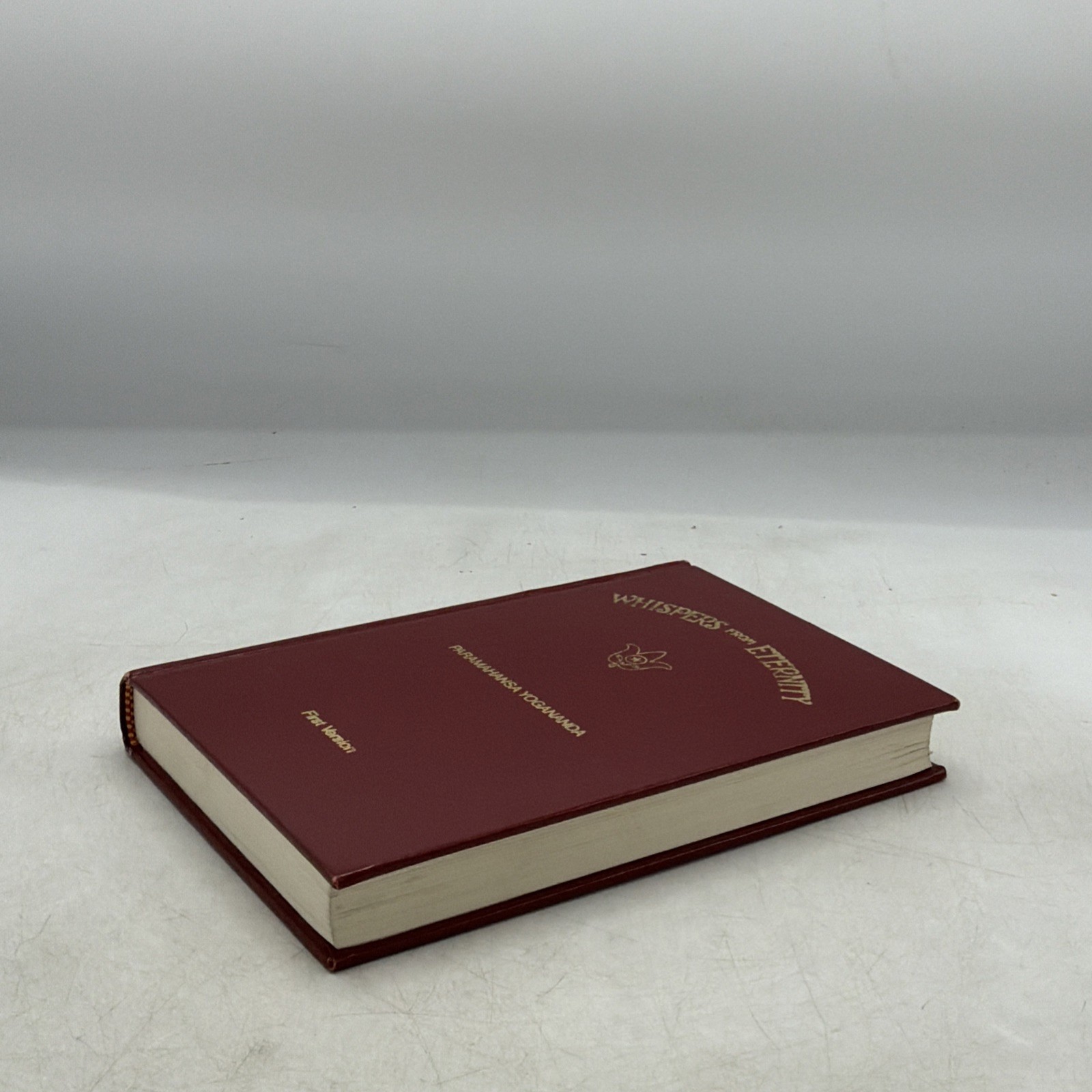Paramahansa Yogananda Whispers from Eternity Leatherbound Hardcover 1st Version