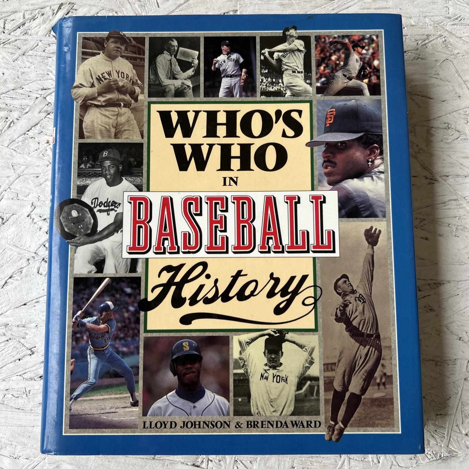Who’s Who in Baseball History Johnson & Ward Hardcover-DJ-Illustrated-1994 (34)