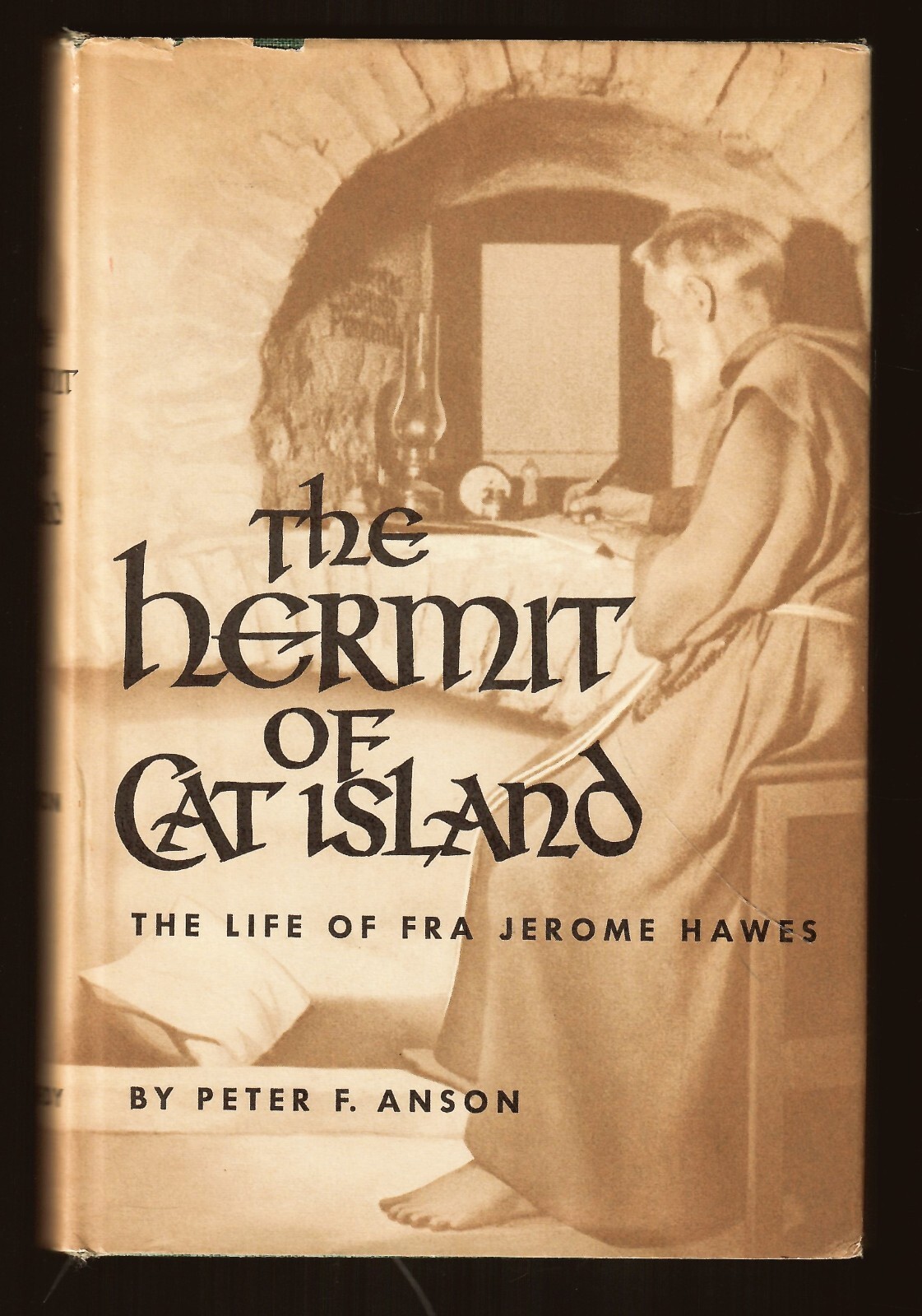 THE HERMIT OF CAT ISLAND Fra Jerome Hawes – Peter Anson (hc/dj) 1957 Priest Est
