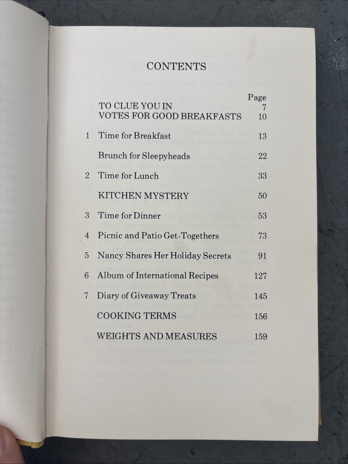 The Nancy Drew Cookbook: Clues To Good Cooking By Carolyn Keene Vintage 1973