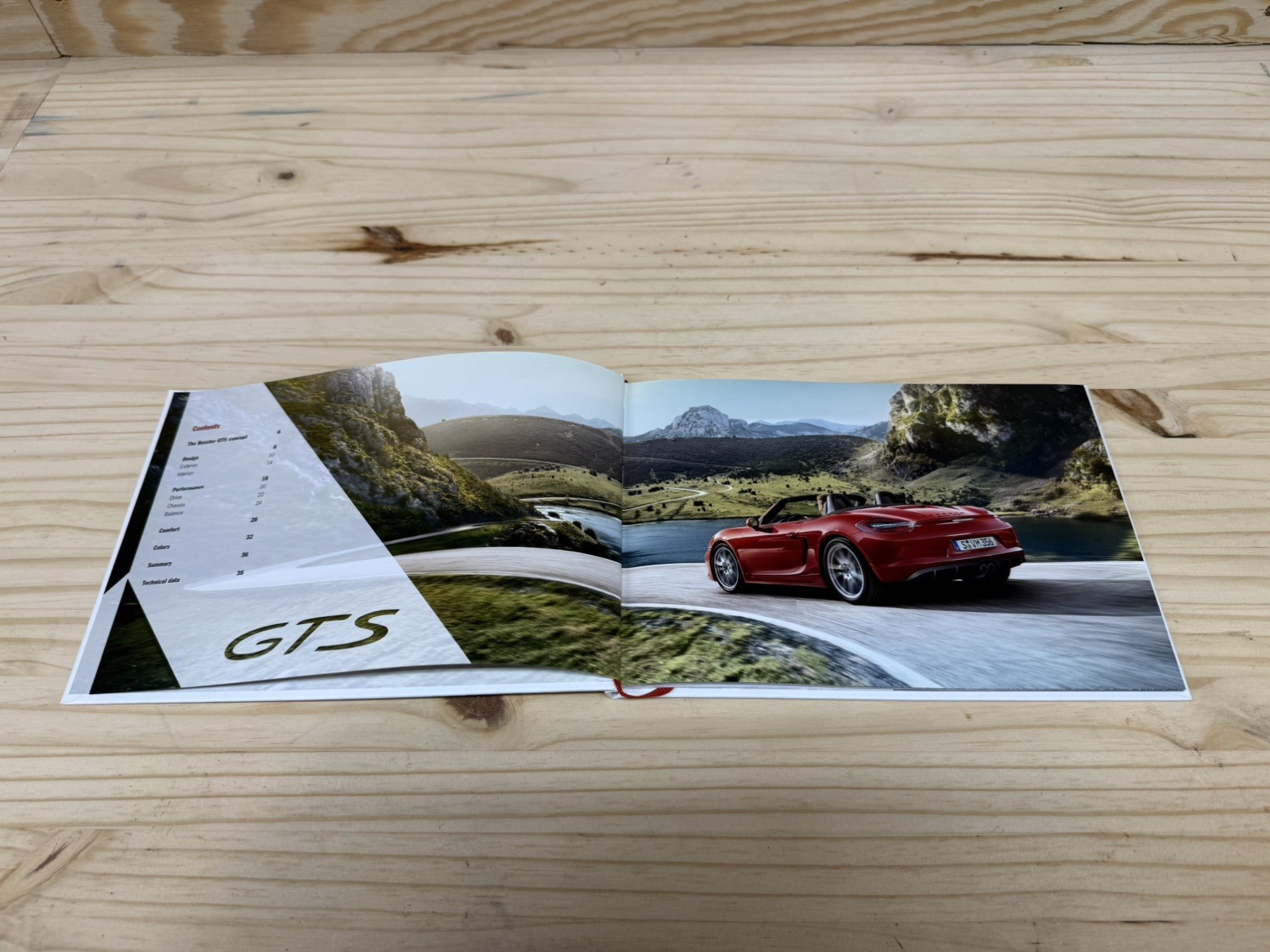 2015 Boxster GTS Hardcover Book