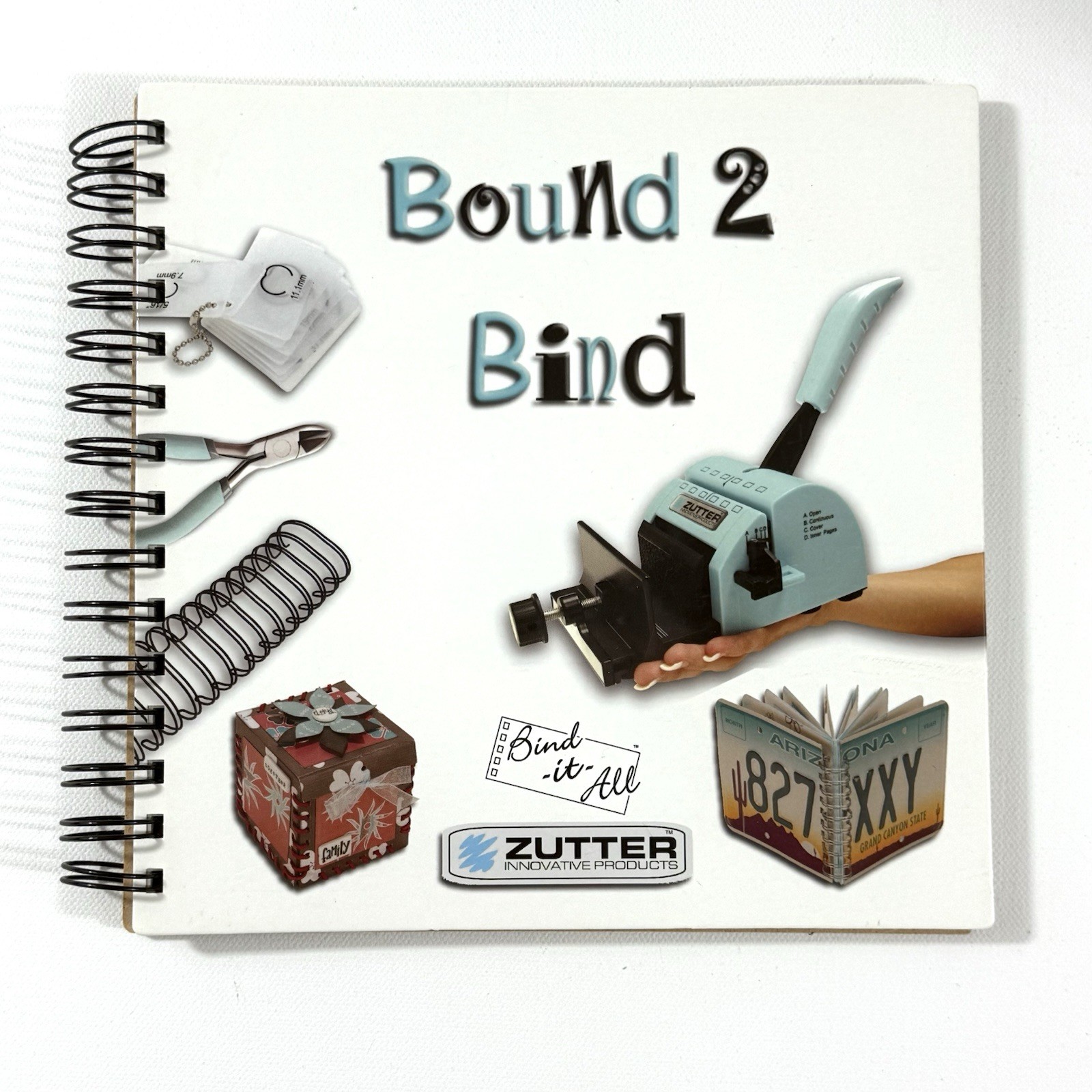 Zutter BOUND 2 BIND Bind-it-All IDEA BOOK – 59 pages