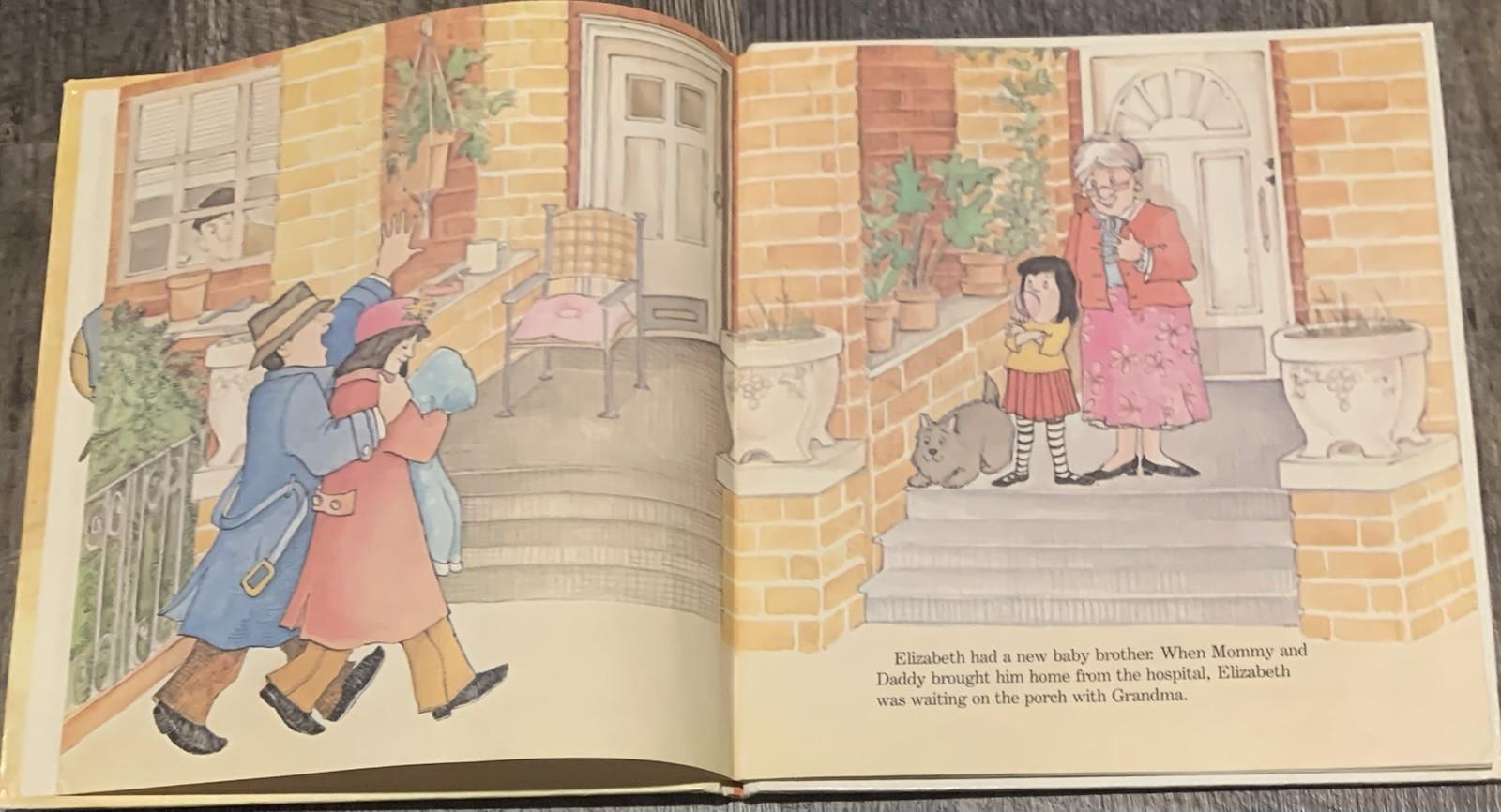 RARE! 13th Printing Edition That New Baby! Golden Storytime Book 1980 ACCEPTABLE