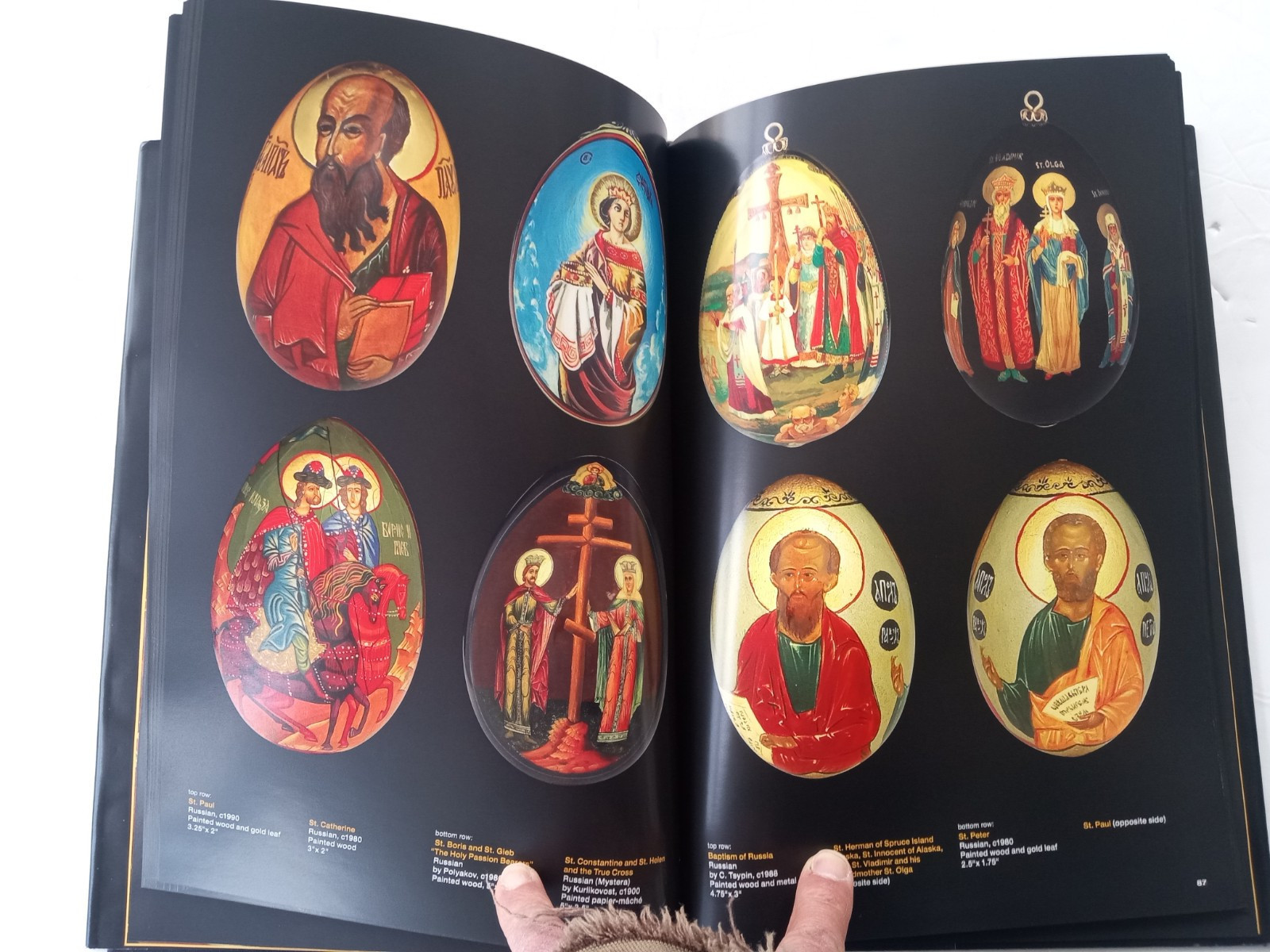 Easter Eggs & Art Robert & Yvonne Klancko 2006 HC/DJ Knights of Columbus Museum