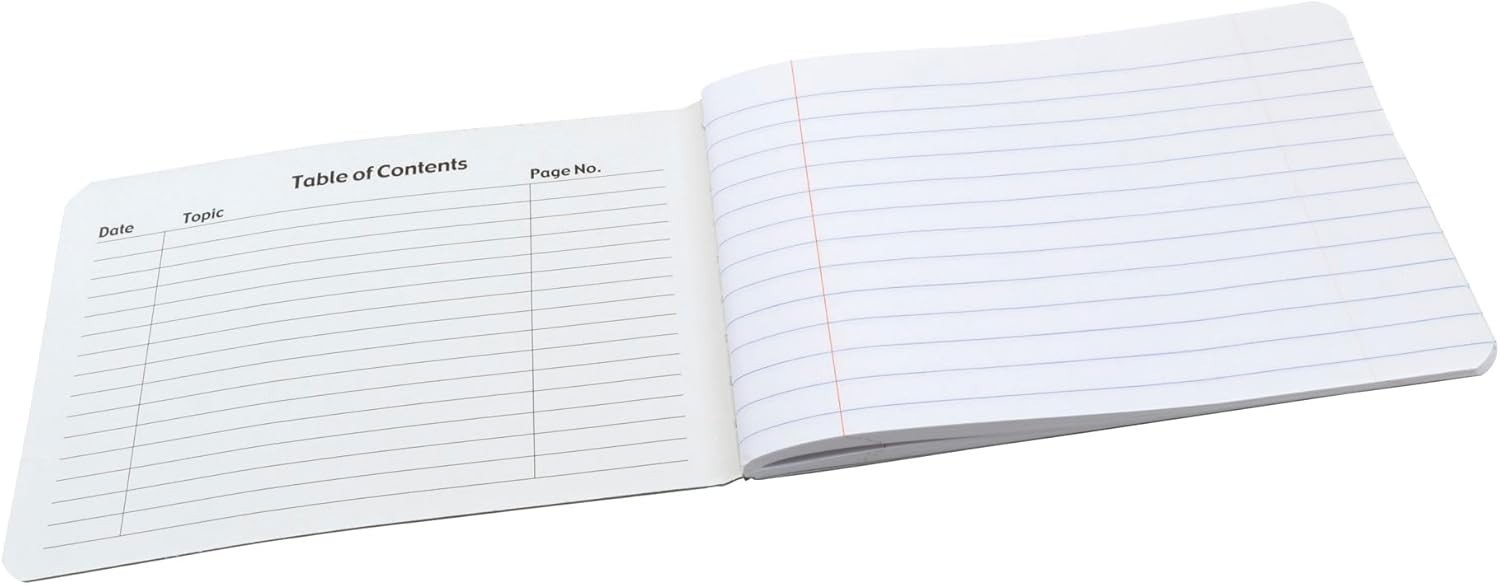 Compact 5×7.5 Inch Composition Book with 200 Ruled Sheets – Stylish & Practical