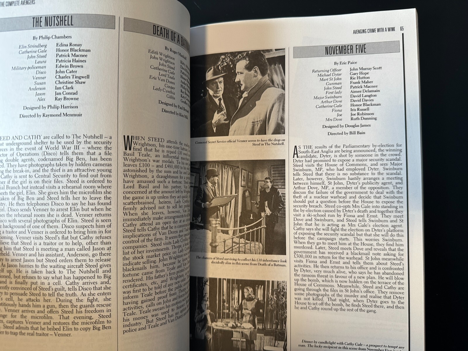 The Complete Avengers – Paperback First Edition by Dave Rogers – 285 Pages