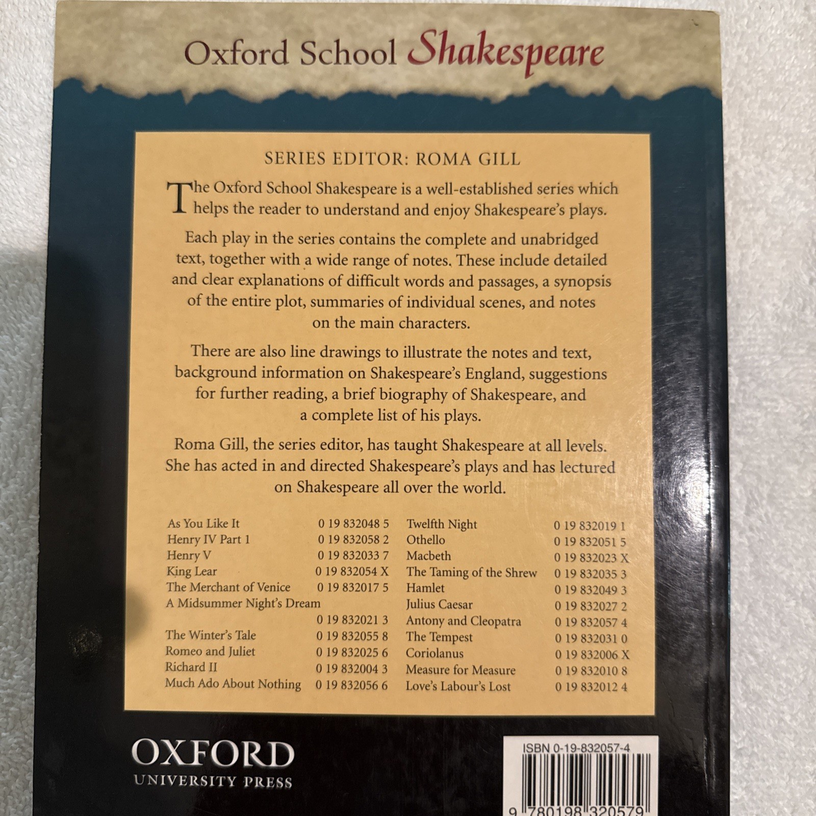 Antony and Cleopatra by William Shakespeare (2002, Uk-Trade Paper)