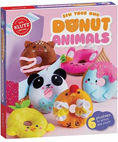 Klutz Sew Your Own Donut Animals Craft Kit, Brown/a – Toy – Very Good