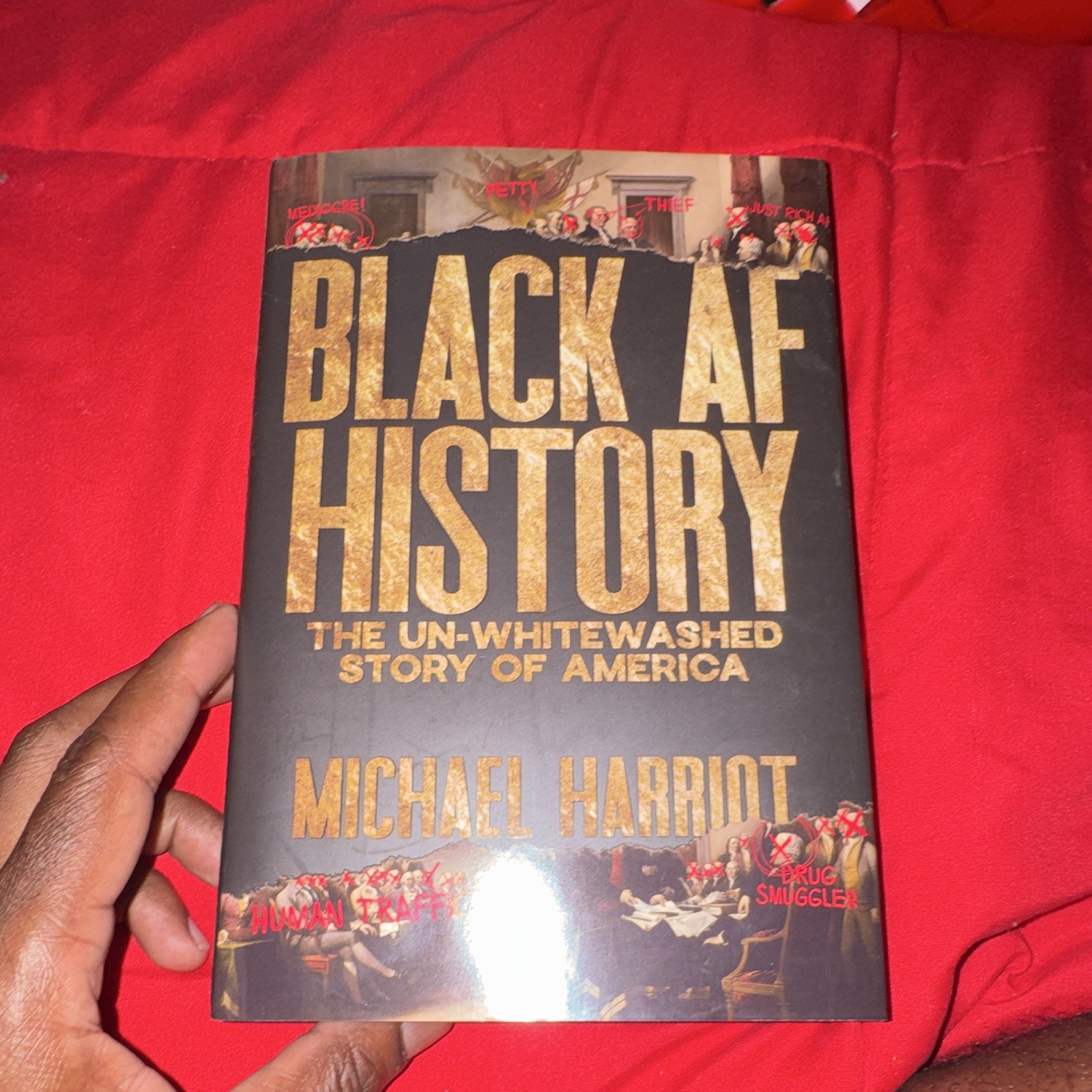 Michael Harriot Black AF History: The Un-Whitewashed Story Hardcover w/ DJ