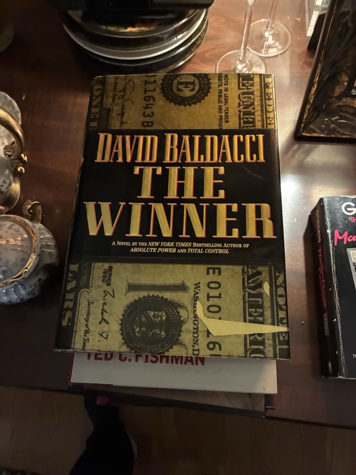 *SIGNED* THE WINNER (1997) by DAVID BALDACCI – First Edition/ 1st Printing