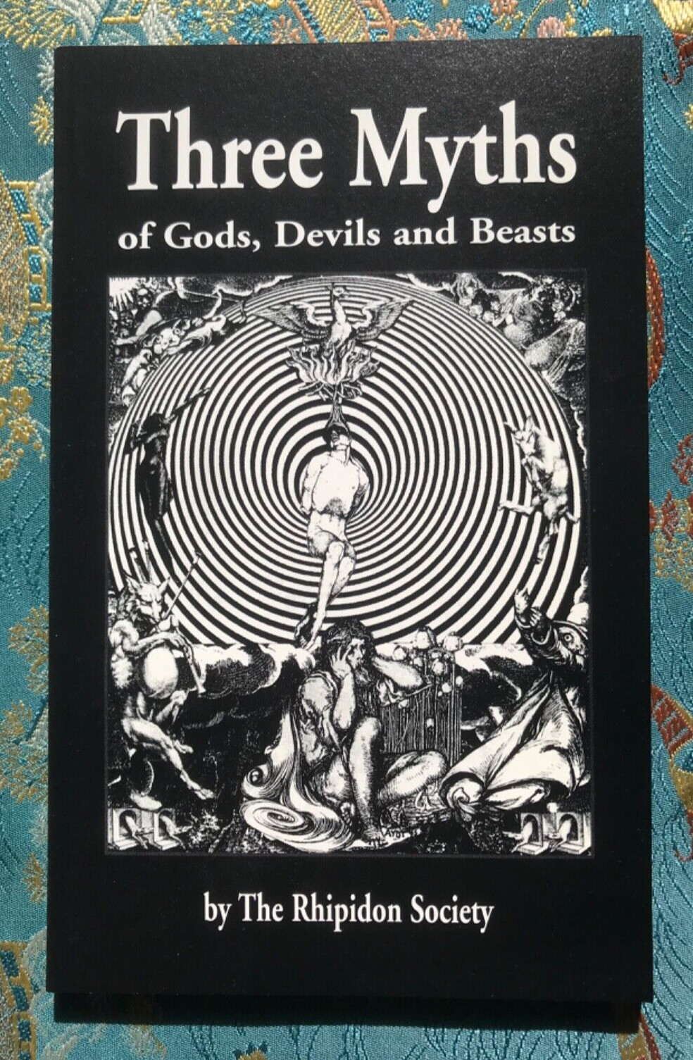 SIGNED Occult book Three Myths of Gods, Devils, Beasts Phoenix Baphomet Dionysus