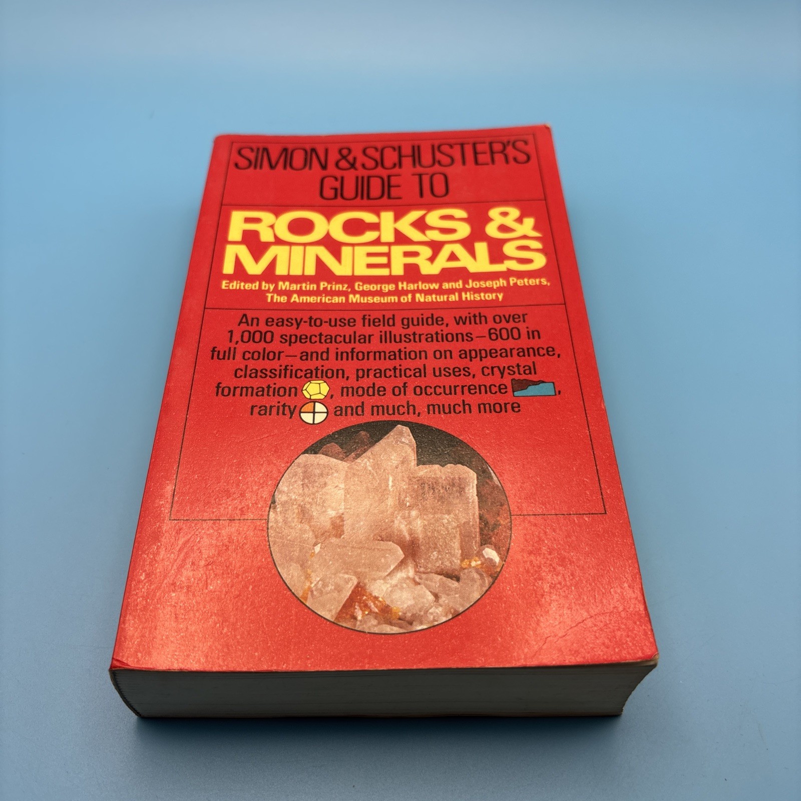 Guide To Rocks And Minerals Martin Prinz 1978 Vintage Chemistry Geology Crystals
