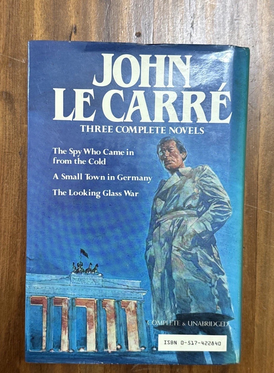 Three Complete Novels by John Le Carre (1983, Avenel, HCDJ) Spy/Thriller omnibus
