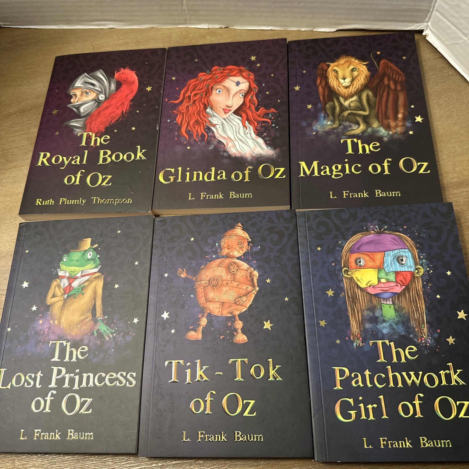 The Wizard of Oz Collection Lot Of 6 Books Set L. Frank Baum Paperback