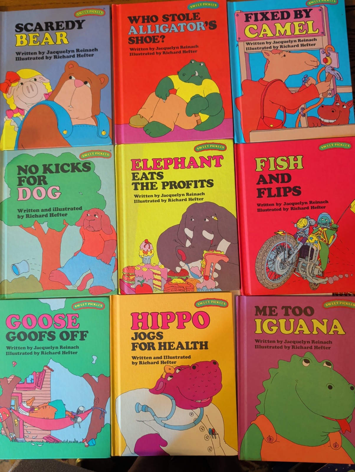 Lot of 21 Sweet Pickles Vintage Books (Hardcover) Very Good To Excellent Cond