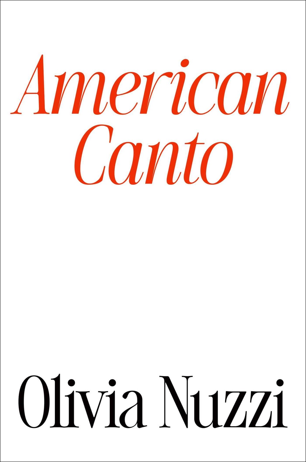 American Canto by Nuzzi, Nuzzi, New 9781668209851 Fast Free Shipping+-