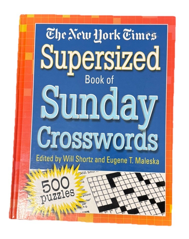 New York Times Supersized Books of Sunday Crosswords Hardcover 2003