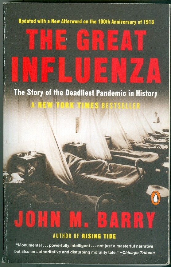 WWI-Public Health-Infectious Disease-World Pandemic-1918 Great Influenza-History