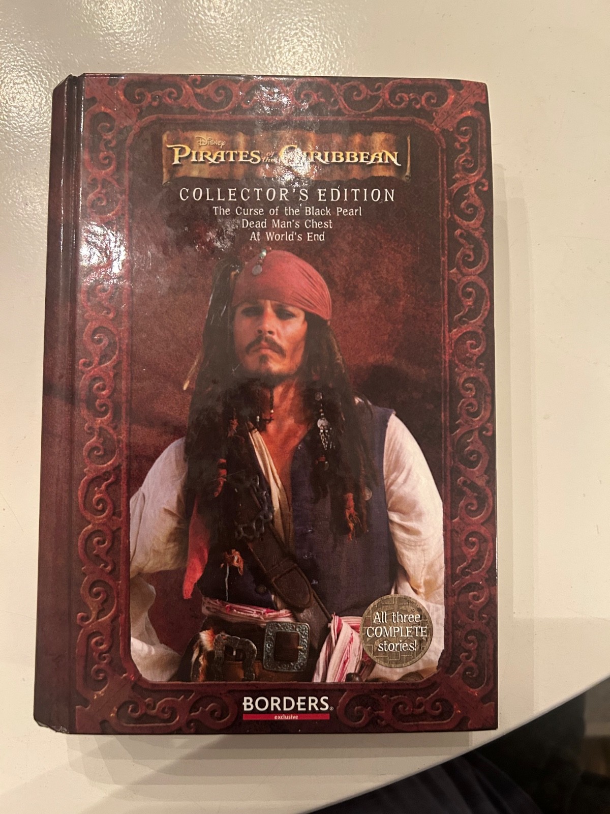 borders exclusive pirates of the caribbean collectors edition book