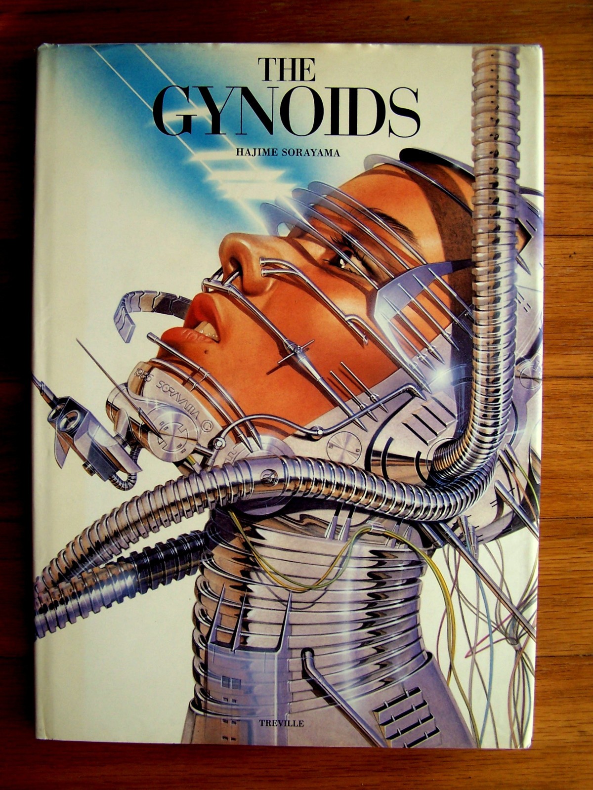 THE GYNOIDS Sorayama Signed No. 807/1000 Hardcover w/dust cover w/PRINT