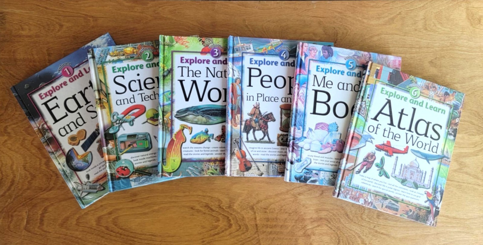 Southwestern Explore and Learn Complete 1-6 Volume HC Book Set Homeschool
