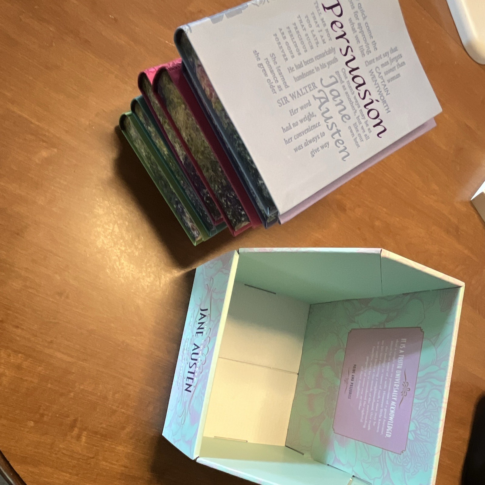 Word Cloud Classics Jane Austen Complete Collection Faux Leather Bound Box Set