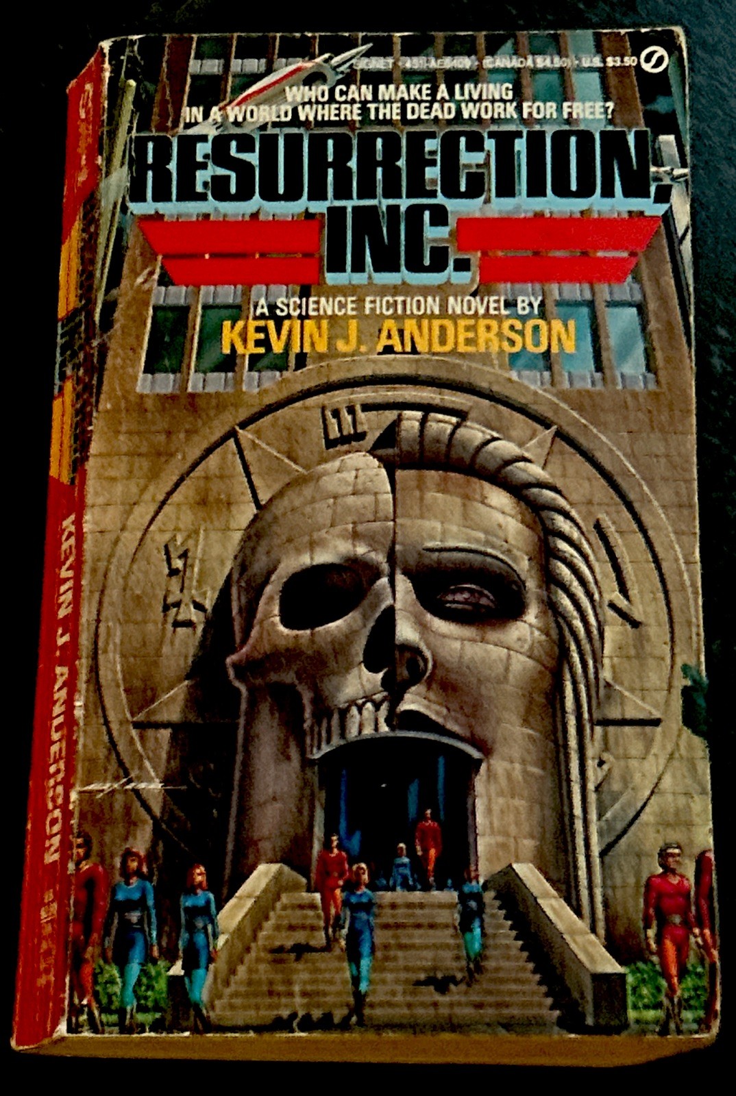 Resurrection, Inc. – Paperback, by Anderson Kevin J. – Acceptable 1988