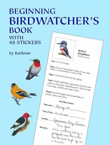 Beginning Birdwatcher’s Book: With 48 – Paperback, by Barlowe Sy – Acceptable n