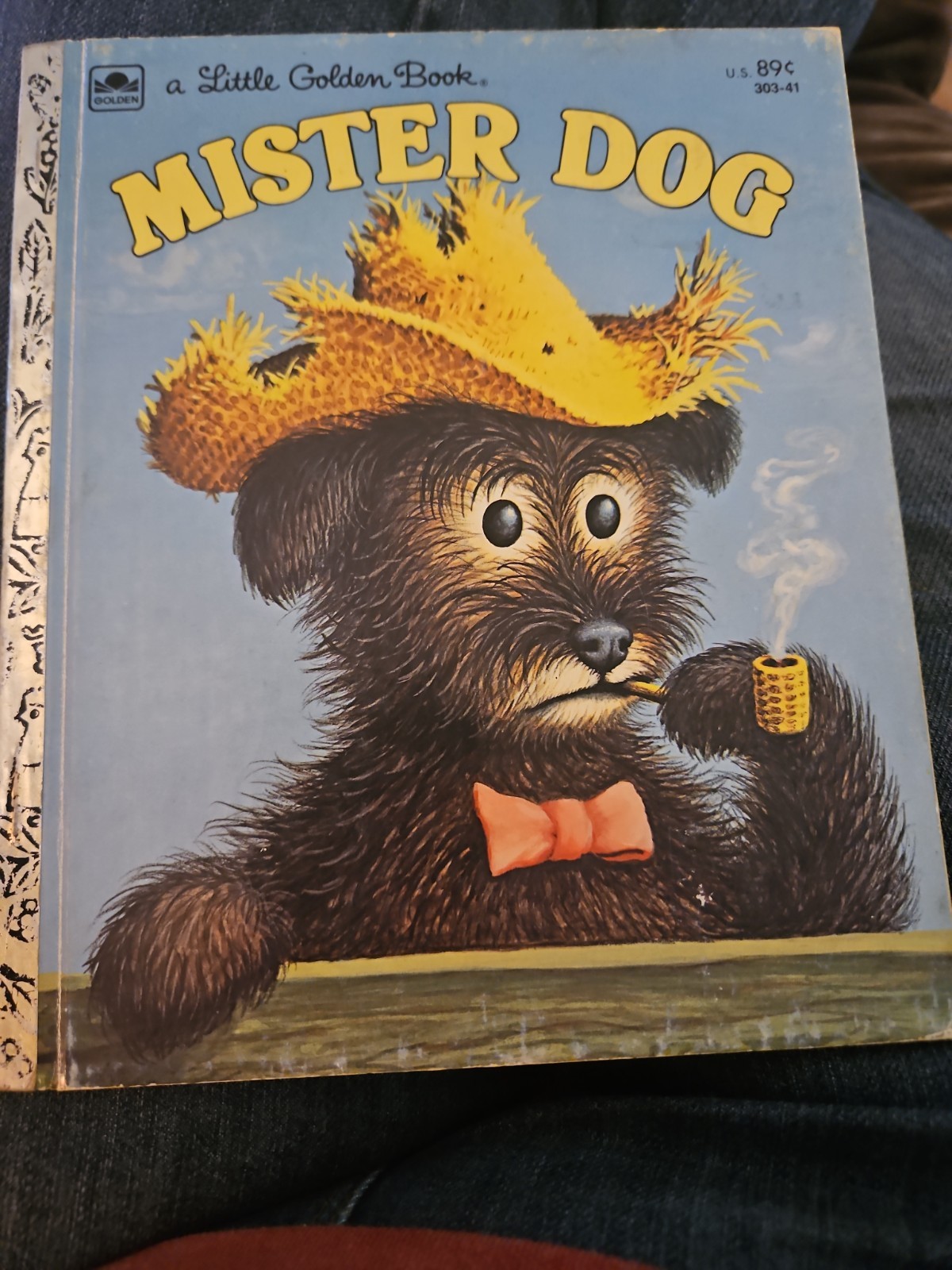 Vintage A Little Golden Book Mister Dog 303-41